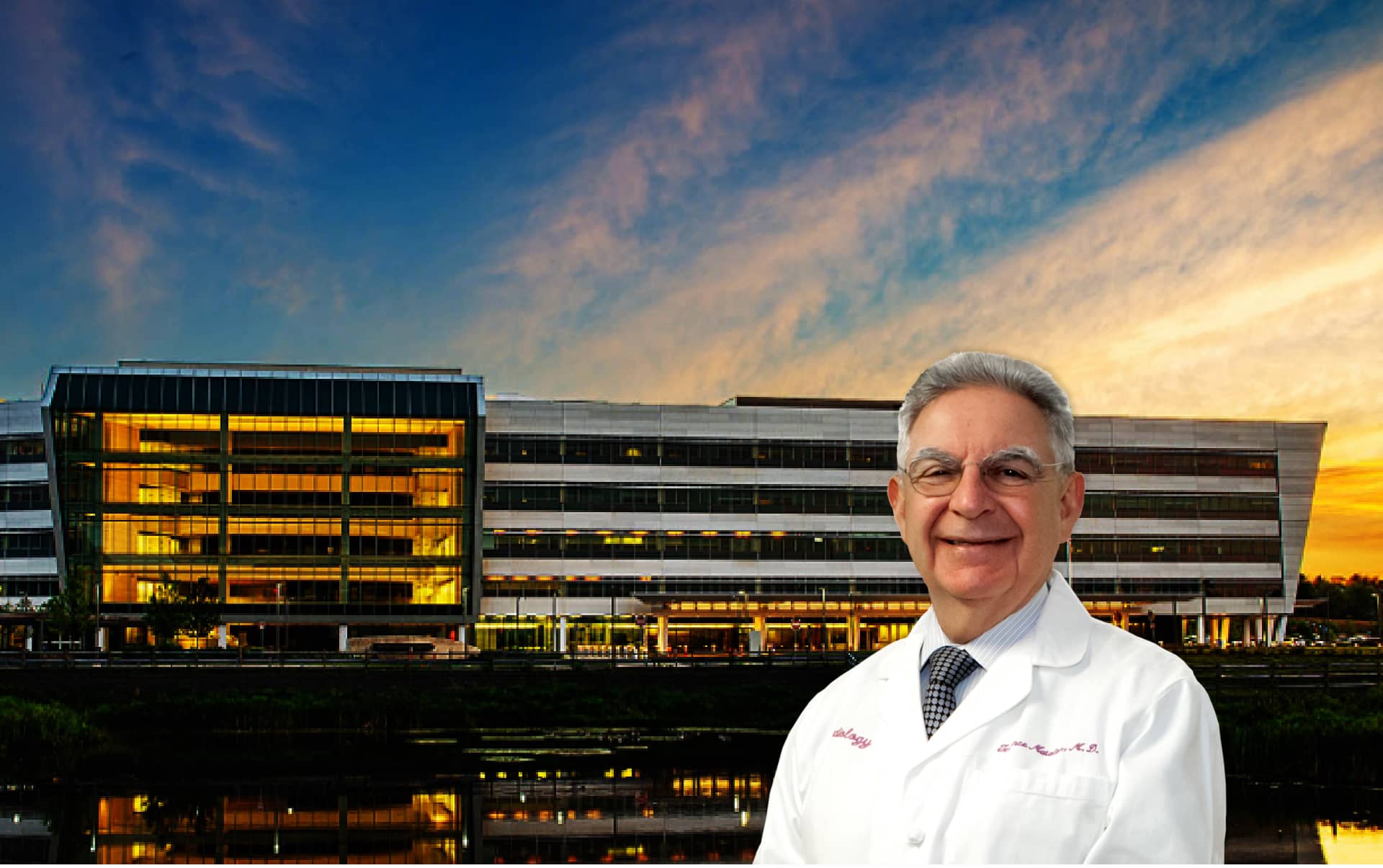 Dr. Terence Matalon standing in front of Einstein Medical Center
