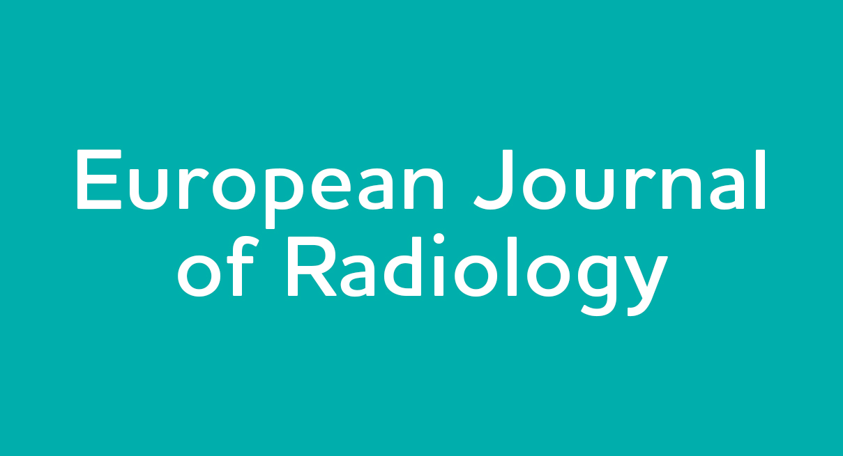 Graphic: European Journal of Radiology