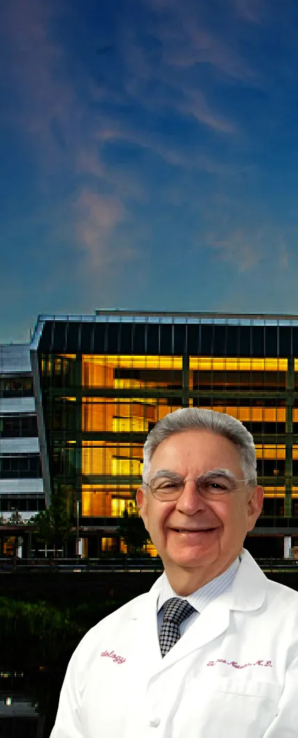Dr. Terence Matalon standing in front of Einstein Medical Center