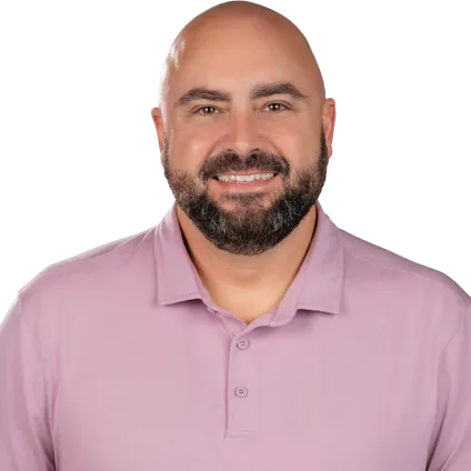 Professional headshot of Chris Sandoval, Riverain Technologies team member supporting AI-driven medical imaging and ClearRead solution delivery.